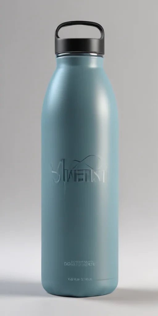 water bottle mockup