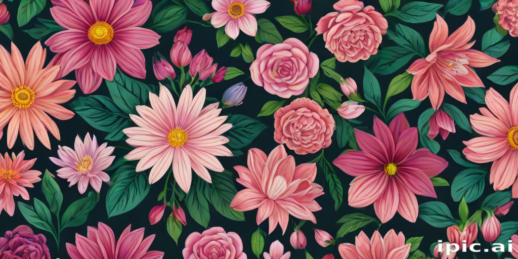 floral computer background