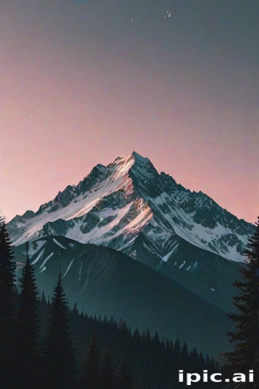 aesthetic mountain wallpaper