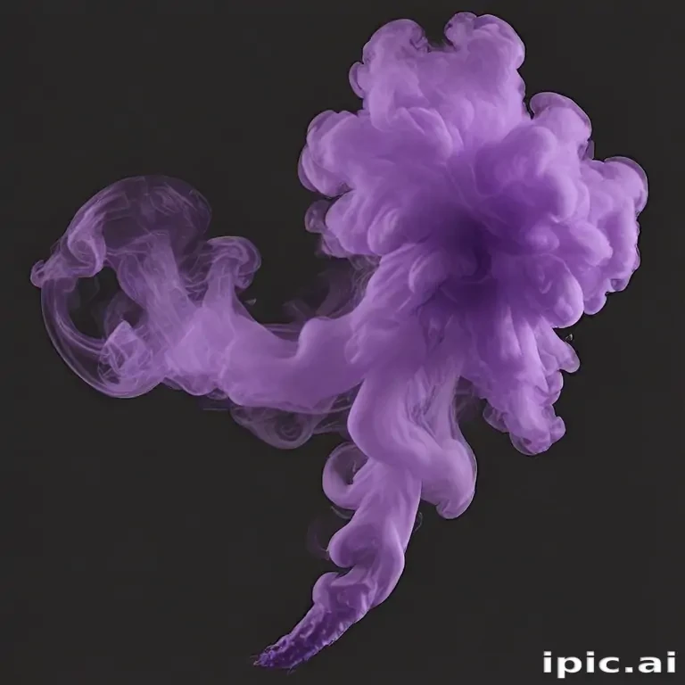 purple smoke png