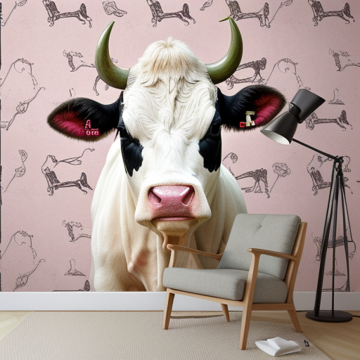 aesthetic cow print wallpaper