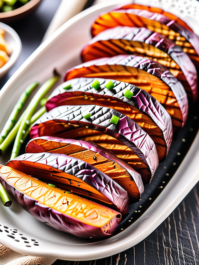 air fryer japanese sweet potato