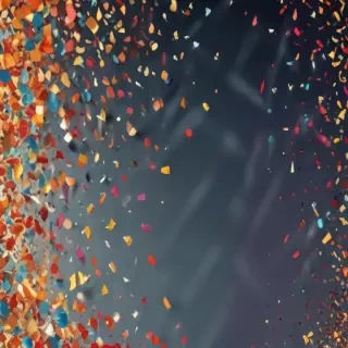 confetti vector
