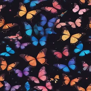 aesthetic butterfly background