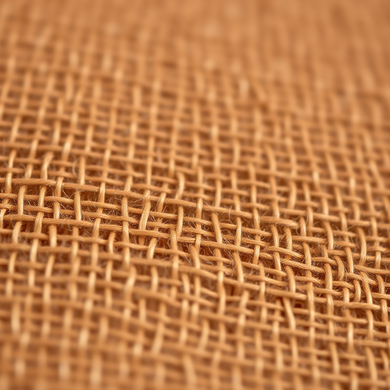 high-resolution close-up of a textured brown fabric, captured with a DSLR camera at f/5.6 aperture, ISO 100, 50mm lens, natural lighting, shallow depth of field, focus on fabric details