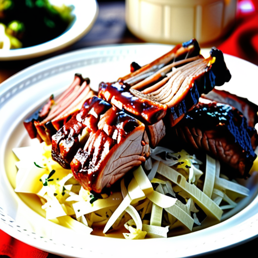 pork ribs and sauerkraut pioneer woman