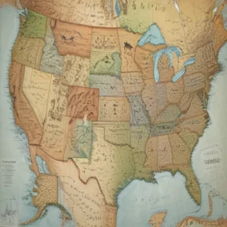 map of the united states of america