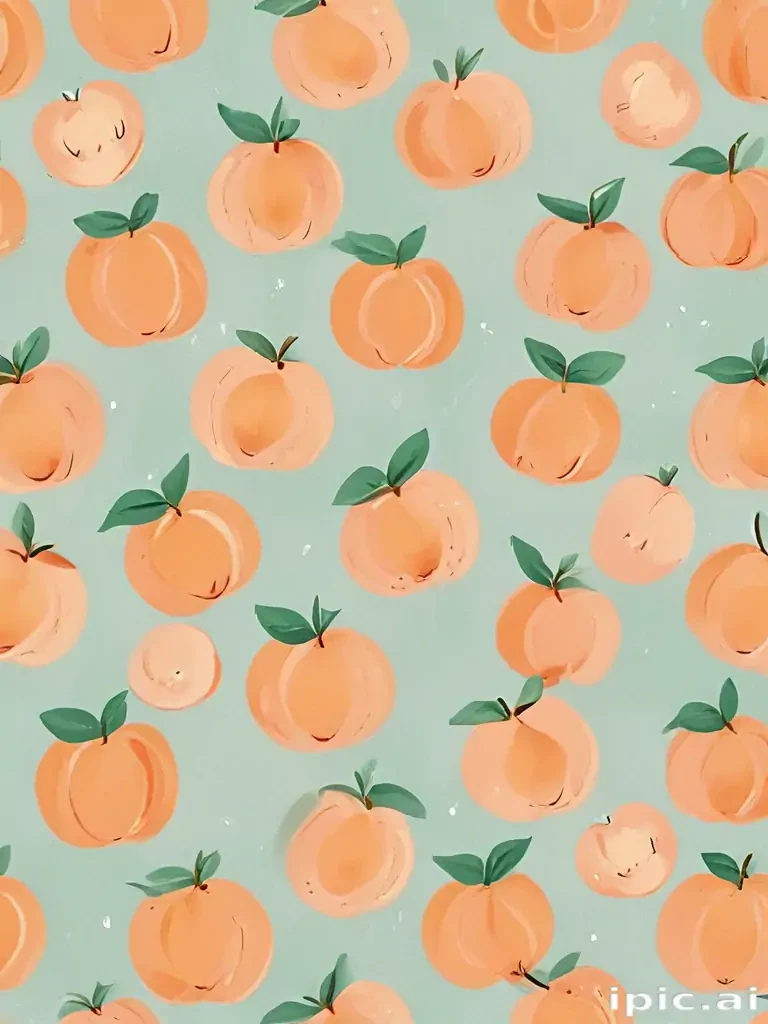 cute peach background