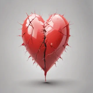 broken heart transparent