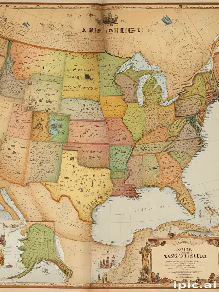 map of america