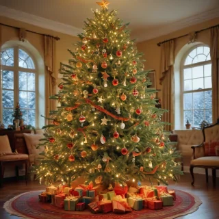 christmas tree wallpaper