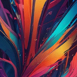 abstract art iphone wallpaper
