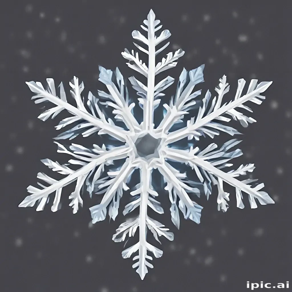 snowflake clipart free