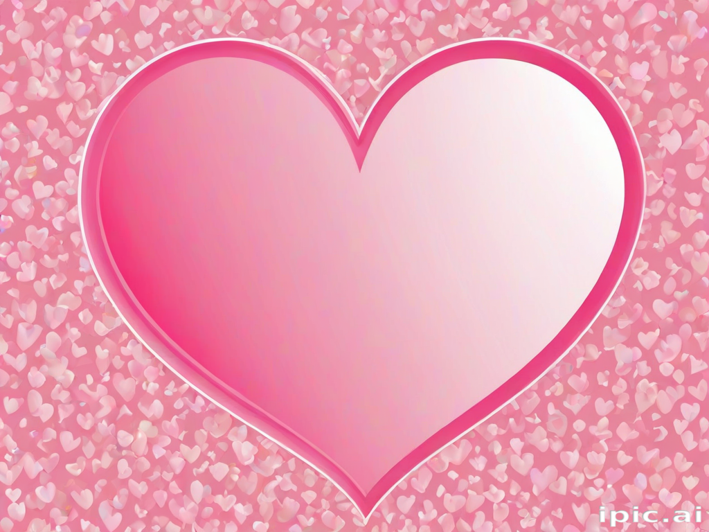 pink heart clipart