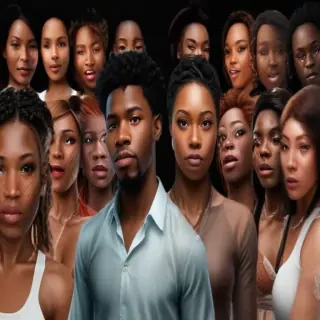 black people png