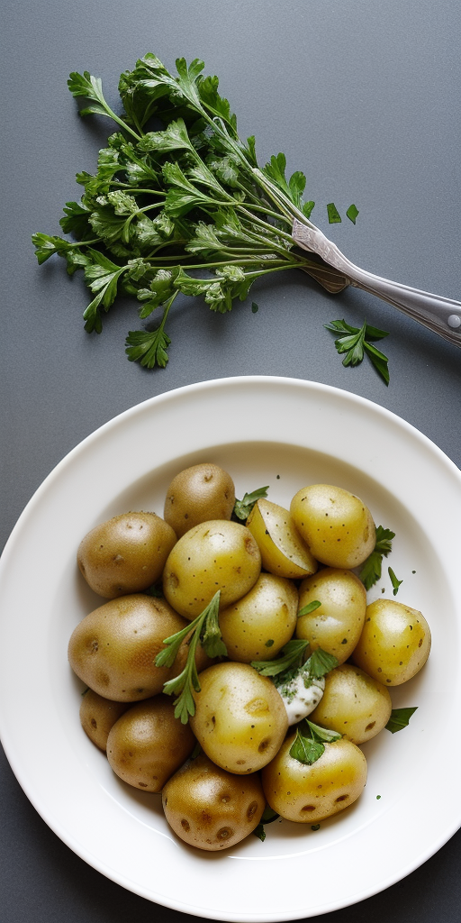 herb in many potato dishes