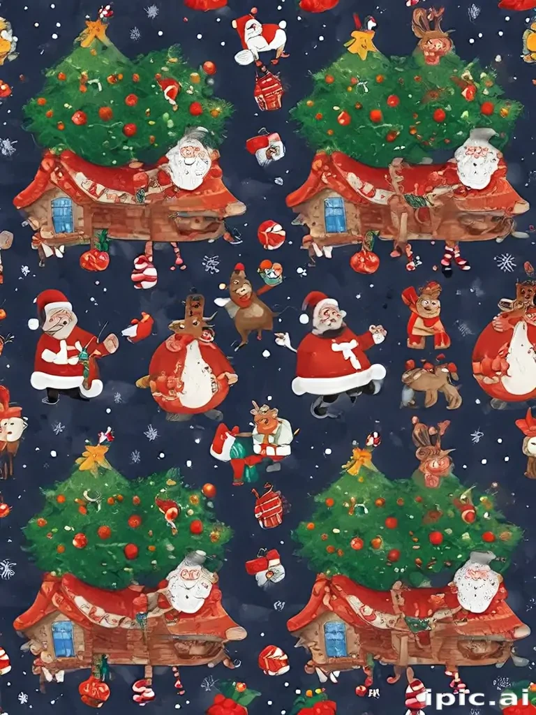 cartoon christmas backgrounds
