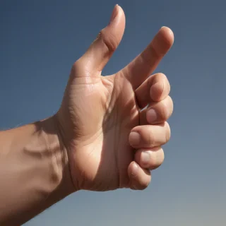 thumbs down
