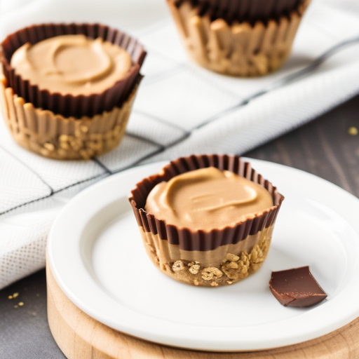 no bake peanut butter oat cups