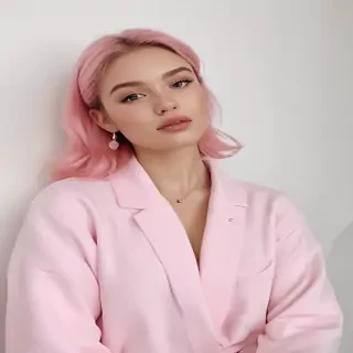 pink and white aesthetic
