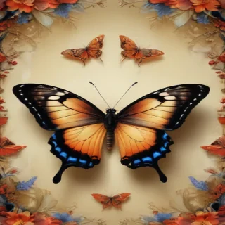 butterfly backround