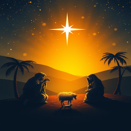 free nativity scene background images