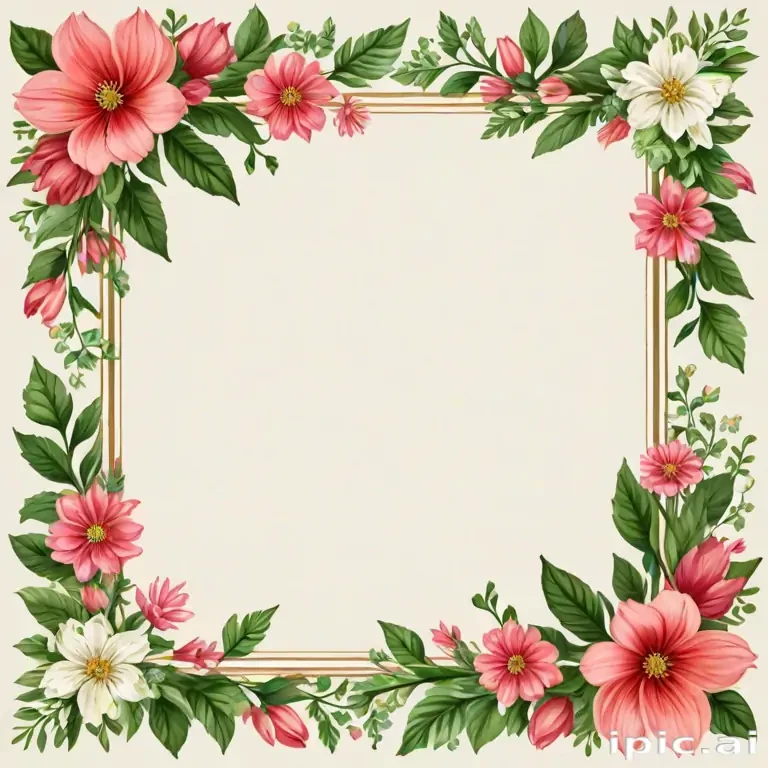 floral frame