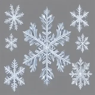 snowflakes png transparent