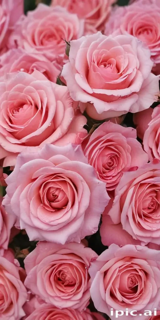 pink roses wallpaper iphone