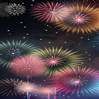 new years background aesthetic