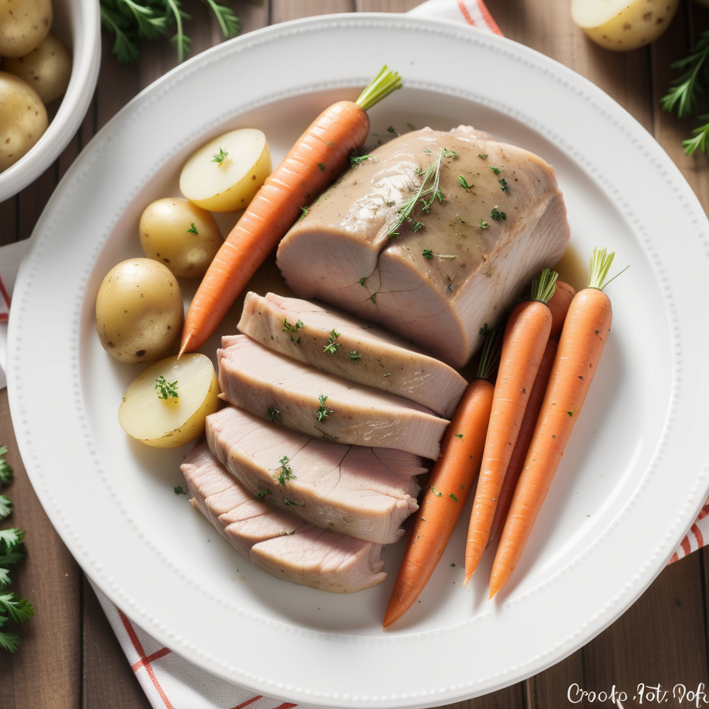 crock pot pork loin with potatoes and carrots