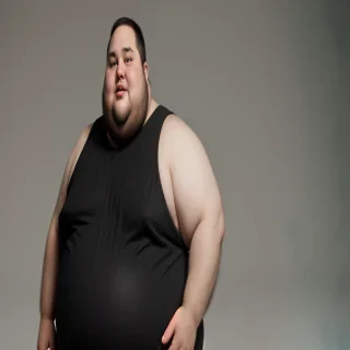fat man black