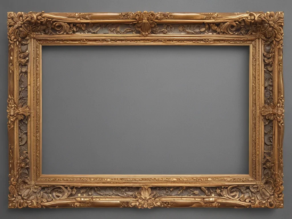 transparent border frame