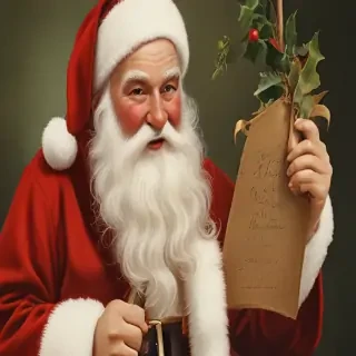 vintage santa images