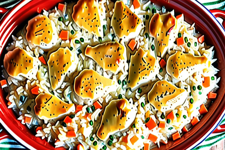mamaw's chicken and rice casserole