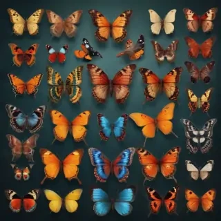butterflies png transparent
