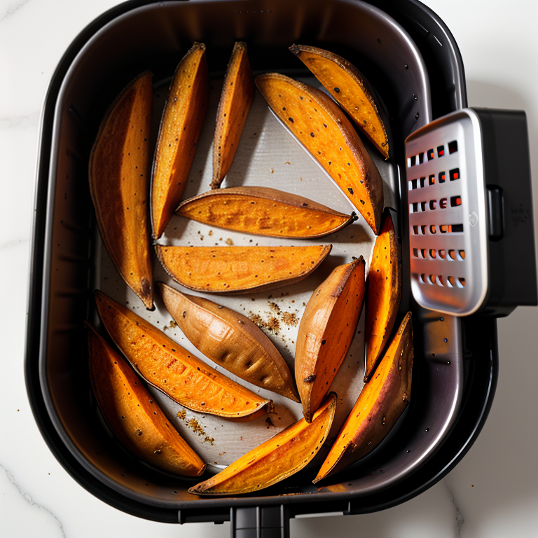 roasted sweet potato air fryer