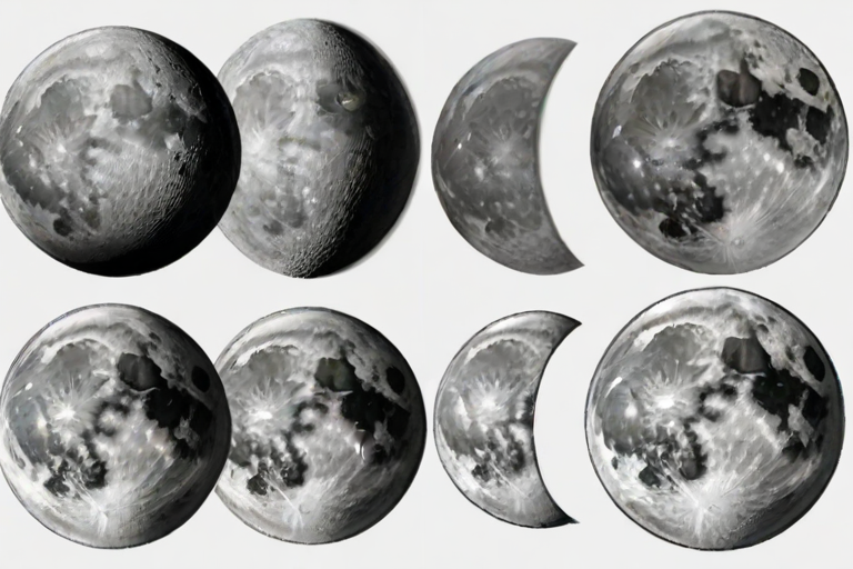 moon phases png
