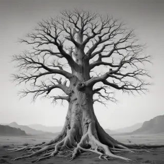 dead tree drawings