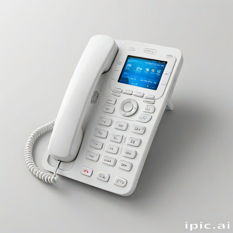 icon phone white