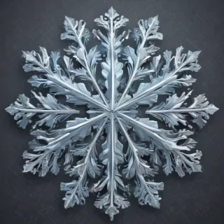 snowflake clipart transparent background