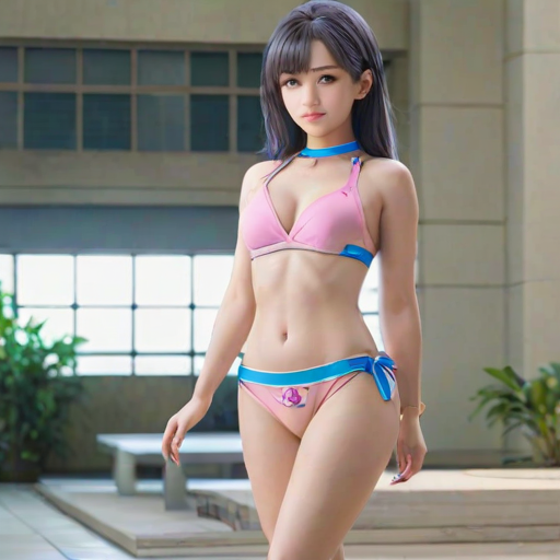 ai girl bikini