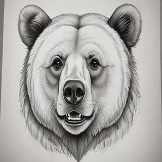 bear pictures to draw