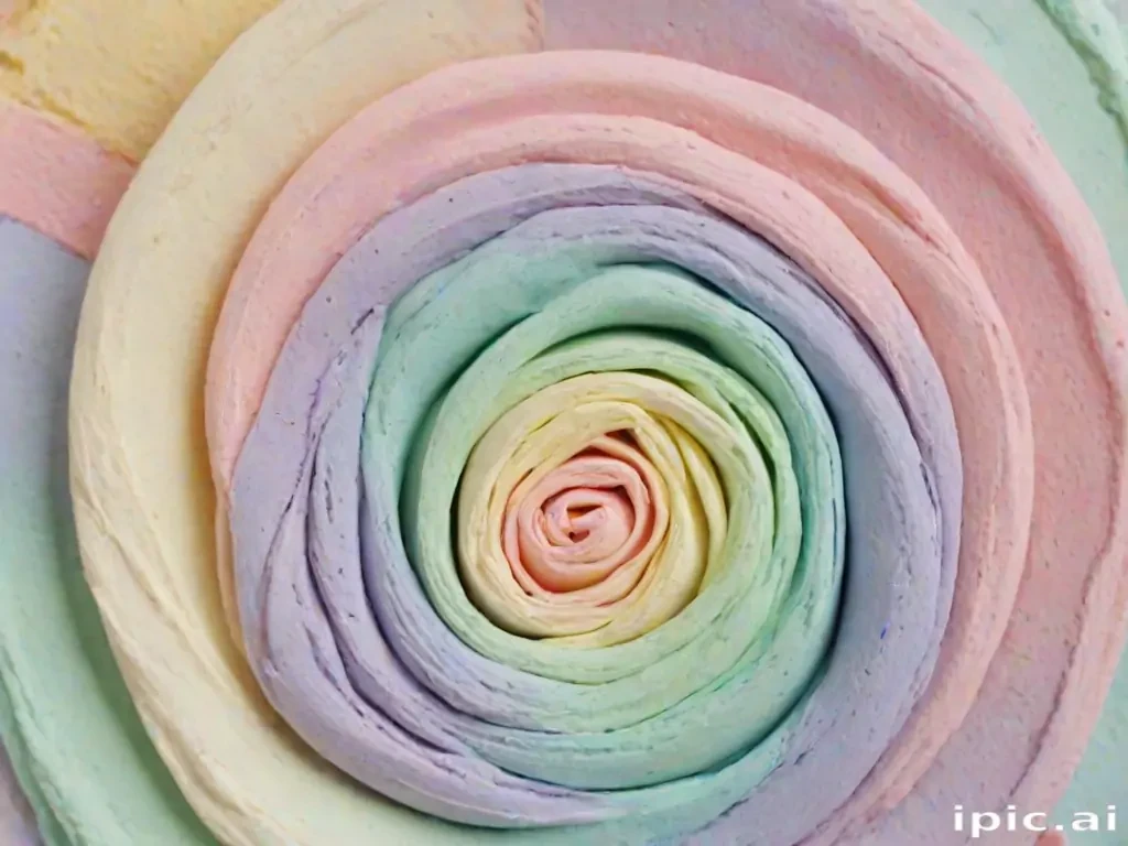 rainbow pastel