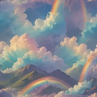 rainbow wallpaper aesthetic