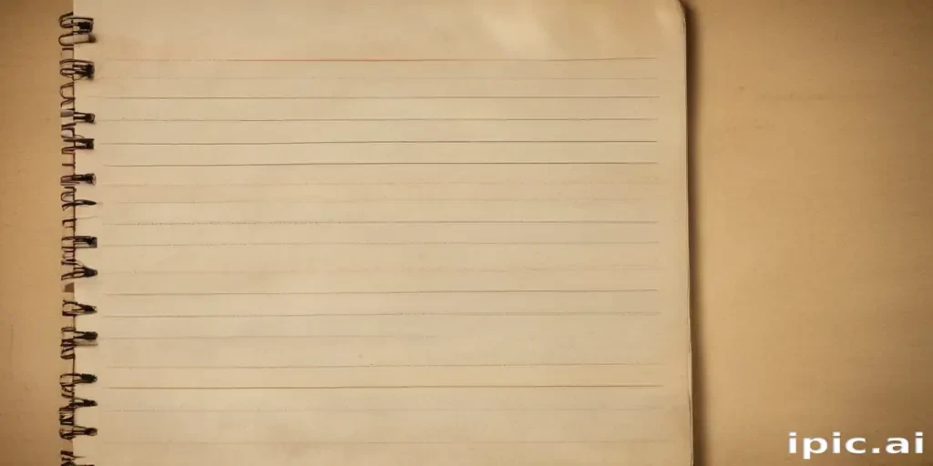 paper notebook background