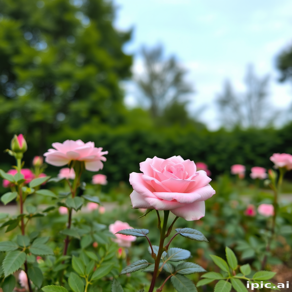 rose border