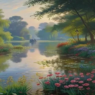 claude monet wallpaper