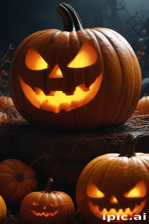 halloween pumpkin background