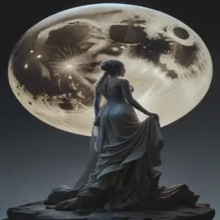 aesthetic moon